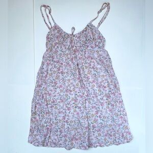 Floral Spaghetti Strap Dress